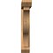 Ekena Millwork Funston Slat Smooth Bracket w/ Offset Brace, Western Red Cedar, 5 1/2"W x 28"D x 32"H BKT0604X28X32FST06SWR - alternate 3